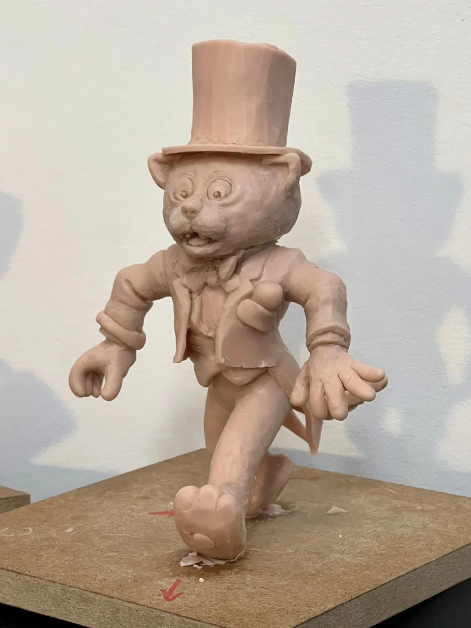 Modelage de personnage cartoon